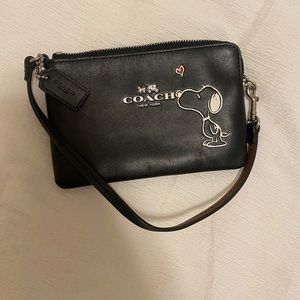 Coach x Peanuts Wristlet